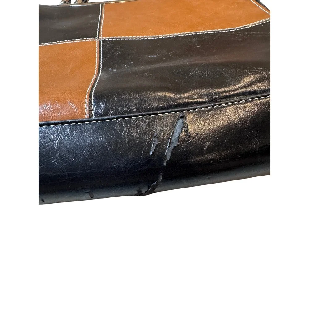 Michael Kors Satchel Black Brown